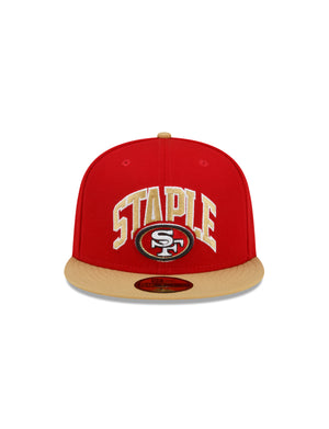 Staple x NFL x New Era 59FIFTY Cap San Francisco 49ers - Hat | Staple Pigeon