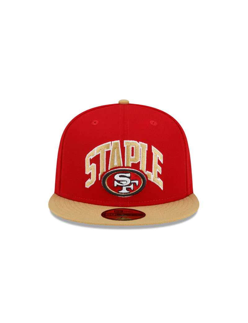 Staple x NFL x New Era 59FIFTY Cap San Francisco 49ers - Hat | Staple Pigeon