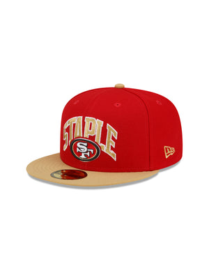 Staple x NFL x New Era 59FIFTY Cap San Francisco 49ers - Hat | Staple Pigeon
