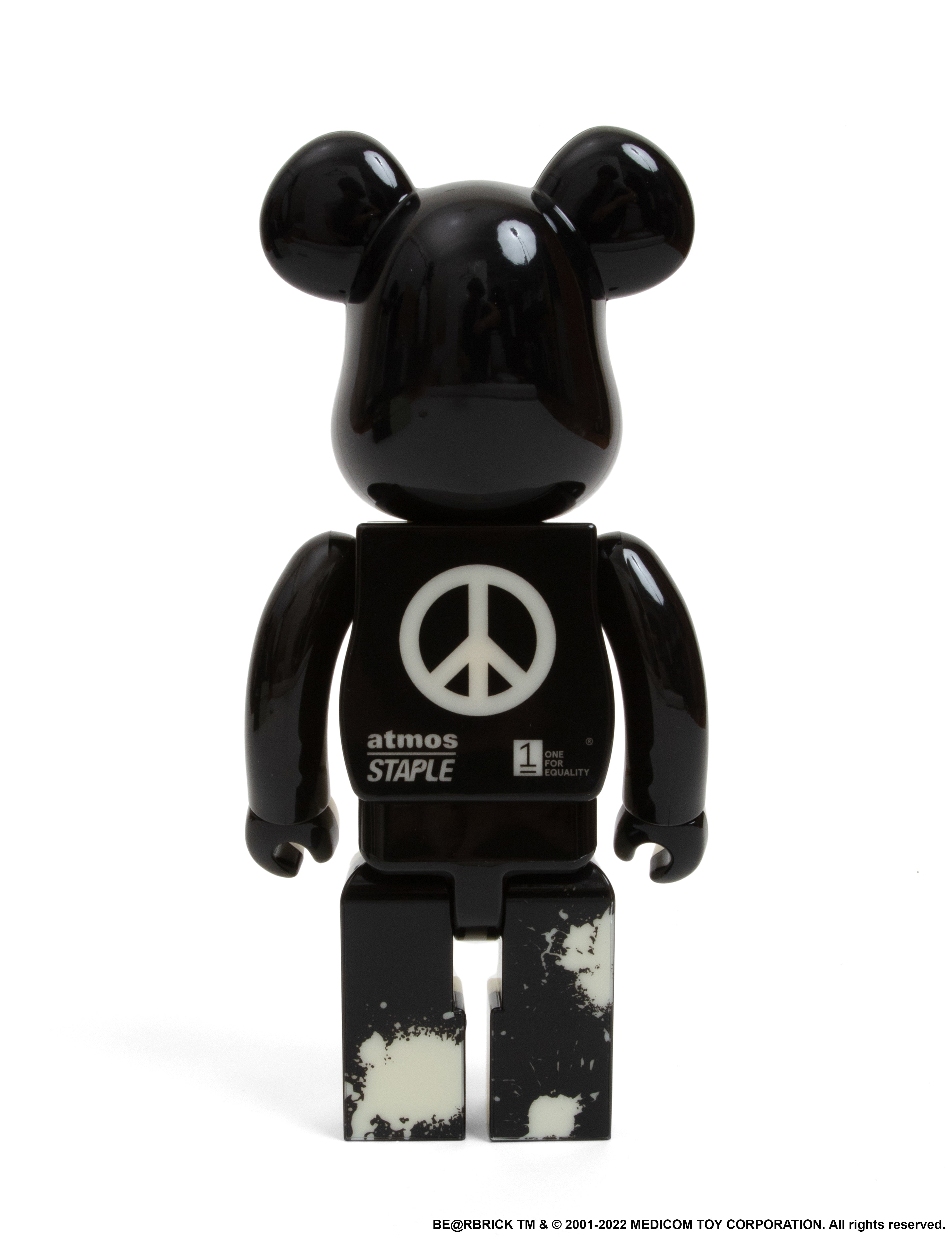 MEDICOM TOY×ATMOS STAPLE BE@RBRICK-